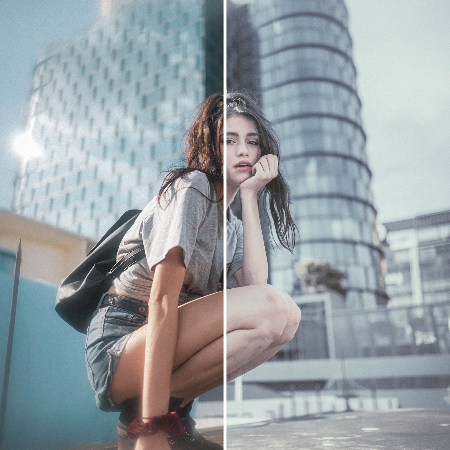 Pale Blue | Free Lightroom Preset By Lily Grace